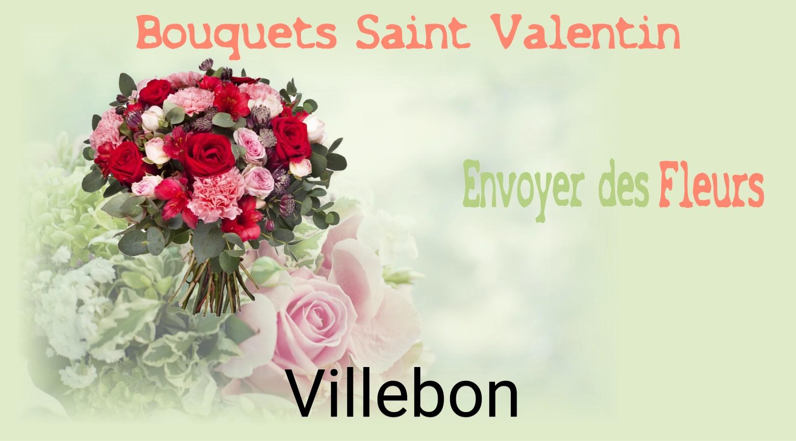Roses de Saint-Valentin livrées à Villebon